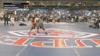 126 lbs Round Of 64 - Adrian Canales, VA vs Abraham Coronado, NV