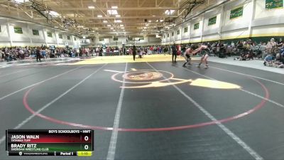 Quarterfinal - Jason Waln, Tatanka Tuff vs Brady Ritz, Sheridan Wrestling Club