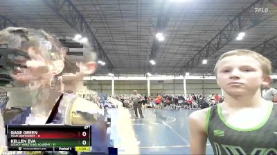 87 lbs Round 1 (4 Team) - Waycen Gillette, Legacy Wrestling Academy vs Mason Shank, Team Northwest