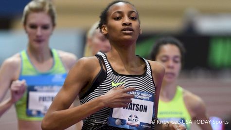Sammy Watson Skips State Meet To Run 2:00 At Boston Games