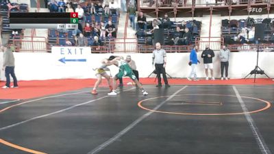 135_B lbs Consi Of 8 #1 - Elijah Bell, Penn Trafford vs Hassan Sanford, Governor Mifflin