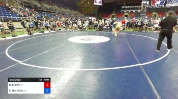 160 lbs Cons 16 #2 - Brady Martin, Kansas vs Cash Bachicha, New Mexico