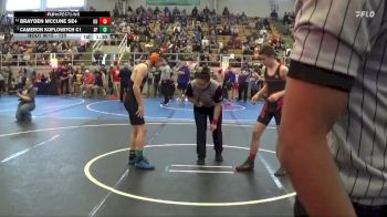 120 lbs Champ. Round 1 - Cameron Koflowitch C1, Pursuit vs Brayden Mccune SE4, ASY3