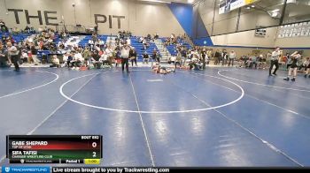 115 lbs Cons. Round 5 - Gabe Shepard, Top Of Utah vs Sifa Tafisi, Charger Wrestling Club