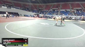 6A-220 lbs 3rd Place Match - Earl Ingle, West Linn vs Carter Bennett, Forest Grove