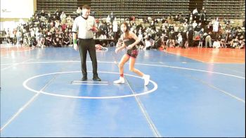 85 lbs Rr Rnd 1 - Evangeline Castillo, Cordoba Trained (Tidal Force Girls) vs Aria Bushaw, MGW Black Widows - Girls