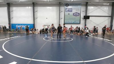 66 lbs Rr Rnd 6 - Lillian Hendricks, Ohio Goons - W vs Laila Tellez, NC United - W