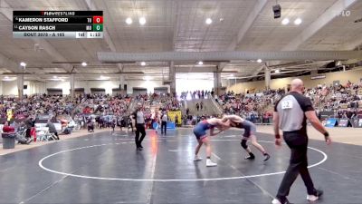 A 165 lbs Champ. Round 1 - Cayson Rasch, Montgomery Central High School vs Kameron Stafford, Tullahoma High School
