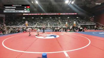 4A-165 lbs 1st Place Match - Keegan Rager, Sheridan vs Ethan Hague, Kelly Walsh