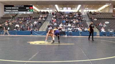 103 lbs Semifinal - Alexis Winecke, Wisconsin Stevens Point vs Sienna Caruso, Lindenwood University