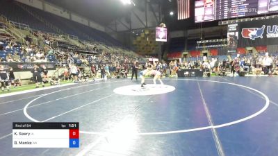 117 lbs Rnd Of 64 - Kate Seery, Iowa vs Braelyn Manke, Washington