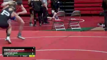 144 lbs Round 3 - Steven Shellenberger, Detroit Catholic Central vs Christian Giltz, Perry (Massillon)