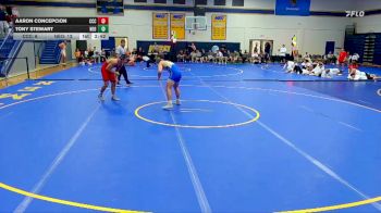 165 lbs Round 3 (6 Team) - Tony Stewart, Northeast Oklahoma vs Aaron Concepcion, Clackamas Community College