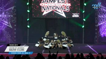 House of Legends - Silver Clubs [2025 L1 Youth - D2 - Small - B Day 2] 2025 JAMfest Cheer Super Nationals