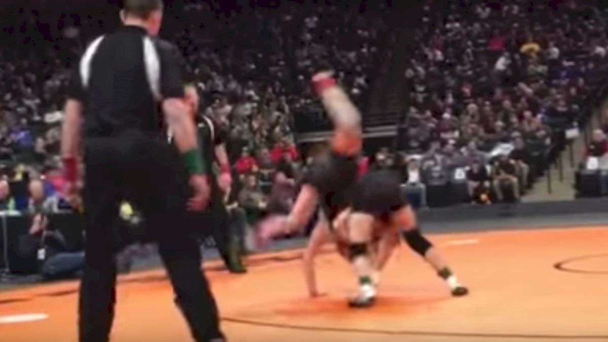 Sibley East's Tanner Pasvogel Hits Bolt Wheel In The State Finals