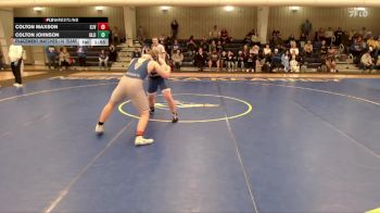 190 lbs Placement Matches (16 Team) - Colton Johnson, Alliance vs Colton Maxson, Kearney JV