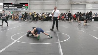 60 lbs Round 2 (6 Team) - Preston Knepp, Mitten Mayhem vs Bronxten Parrish, Contenders WA Green