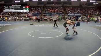 D 1 126 lbs Cons. Round 2 - Liam Flores Mooney, Mandeville vs Rylan Gnann, Live Oak