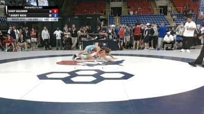 132 lbs Champ. Rd Of 64 - Shep Baumer, Louisiana vs Avery Rios, Oklahoma