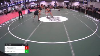 125A lbs Rr Rnd 3 - Joshua Vazquez, Cory Clark Wrestling vs Kurt Wehner, Triumph Wrestling/donovan Catholic