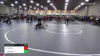 120 lbs Quarterfinal - Jacob Carson, Pleasant Grove vs Jace Lemons, Layton