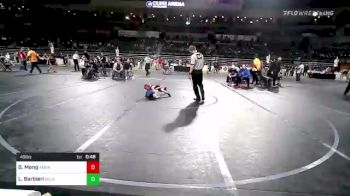 45 lbs Semifinal - Grayson Meng, American vs Lorenzo Barbieri, Delran