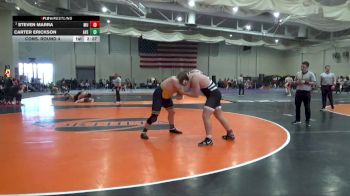 285 lbs Cons. Round 4 - Carter Erickson, Averett vs Steven Marra, Mount Union