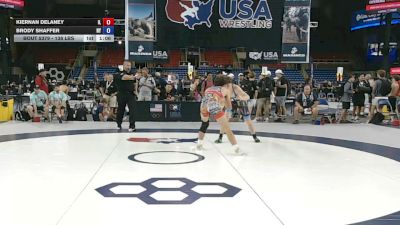 138 lbs Cons. Rd Of 64 - Kiernan Delaney, Illinois vs Brody Shaffer, New York