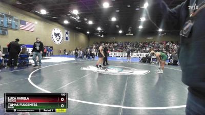 150 lbs Champ. Round 1 - LUCA VARELA, Salinas vs Tomas Fulgentes, Royal