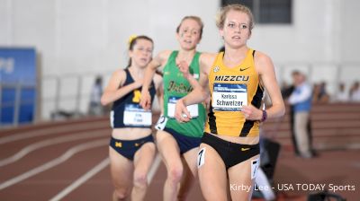 Women's 5k, Final - Karissa Schweizer closes in 65, runs 15:19