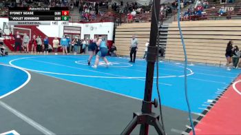 235 lbs Quarterfinal - Violet Jennings, Perry Meridian Wrestling Club vs Sydney Sease, Kokomo