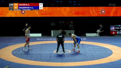 86 kg Bronze - Zahid Valencia, USA vs Abolfazl Shamsipour, IRI