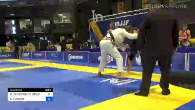 DIOGO OLIVEIRA DE SOUZA vs LUKE HARRIS 2022 Master IBJJF Jiu-Jitsu Championship
