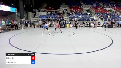 130 lbs Cons 32 #1 - Grace Laird, IL vs Sydnie Brown, NE