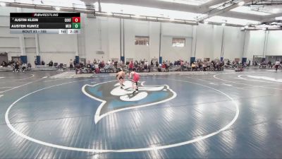 165 lbs Champ. Round 2 - Justin Klein, Cortland State vs Austen Kuntz, McDaniel