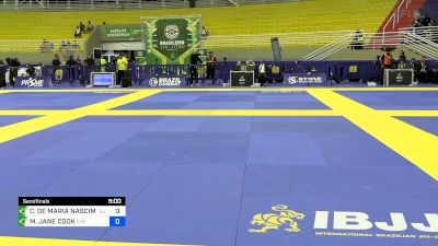 CONCEICAO DE MARIA NASCIMENTO DE vs MEGAN JANE COOK 2024 Brasileiro Jiu-Jitsu IBJJF