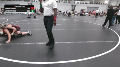 98 lbs Round 4 (6 Team) - Derek Danbe, RedNose vs Luke Chunko, Grit Mat Club Red