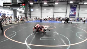 160 lbs Rr Rnd 3 - Mason Bishop, Roughneck Wrestling Club vs Jake Poppa, Hanover Hawkeye