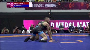 57 kg Gold - Roman Bravo-Young, MEX vs Lucas Rodriguez, PUR
