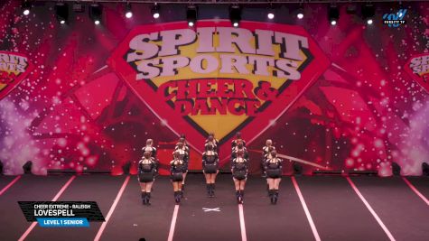 Cheer Extreme - Raleigh - Lovespell [2025 L1 Senior Day 1] 2025 Spirit Sports Myrtle Beach Nationals