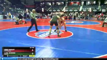 3 lbs Quarterfinal - Jebb Knight, Sonoraville vs Luke Rhodes, Harlem