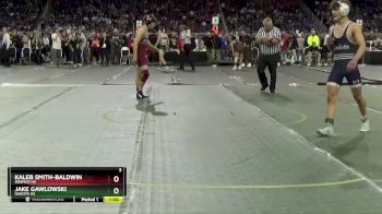 D1-126 lbs Cons. Round 2 - Kaleb Smith-Baldwin, Okemos HS vs Jake Gawlowski, Dakota HS