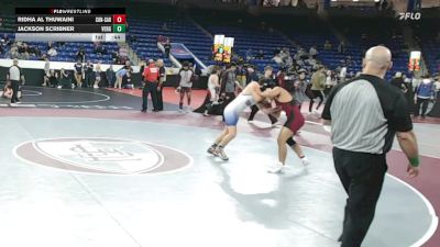 144 lbs Consi Of 16 #1 - Ridha Al Thuwaini, Concord-Carlisle vs Jackson Scribner, Vergennes