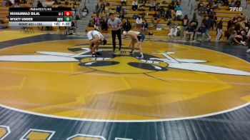 133 lbs Cons. Semi - Wyatt Unser, UW-Eau Claire vs Muhammad Bilal, Iowa Central Community College