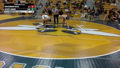 133 lbs Cons. Semi - Wyatt Unser, UW-Eau Claire vs Muhammad Bilal, Iowa Central Community College