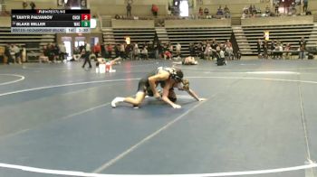 160 Championship Bracket Champ. Round 2 - Blake Miller, Waconia vs Tahyr Palvanov, Chaska-Chan Stormhawks