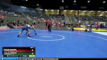 160 lbs Round 2 (4 Team) - Kaleb Goozee, 5A Crook County 2 vs Collin Primus, 5A Pendleton