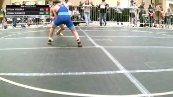 116 lbs Consi Of 16 #2 - Dylan J Duran, Hyperbolic vs Frank Ramirez, Brawley Wr Ac