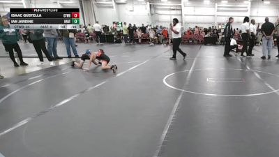 64 lbs Round 2 (6 Team) - Isaac Gustella, CTWHALE Blue vs Ian Jardine, 84 Athletes