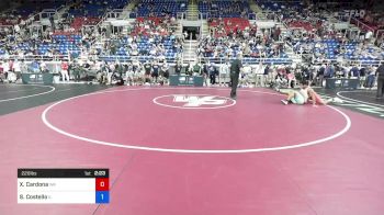 220 lbs Rnd Of 64 - Xavier Cardona, Washington vs Samuel Costello, Illinois